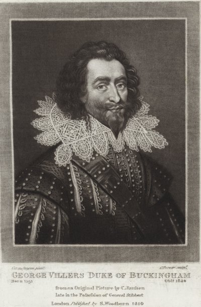 George Villers Duca di Buckingham da Cornelius Janssen van Ceulen